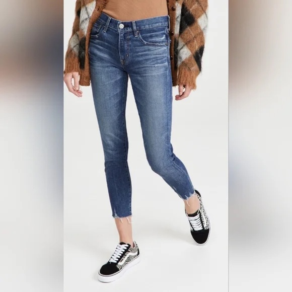 MOUSSY Tyrone Skinny Jeans Blue Size 26 - Picture 1 of 15